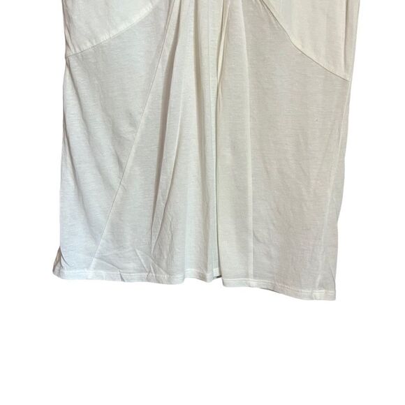 NWT! Calvin Klein off‎ white shirt sleeve top - Picture 7 of 9